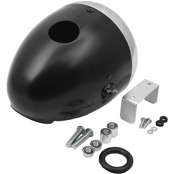 【メーカー在庫あり】 79160 デイトナ ビンテージスモールヘッドライト(レンズ径φ134) 黒 H4 JP店 | DAYTONA（バイク用品） | 01
