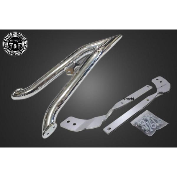 【New】 8031603 ガレージT＆F 純正フェンダー専用 シーシーバーロング スズキ イントルーダーLC250 メッキ φ38 JP店