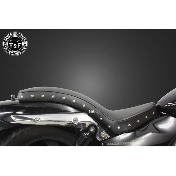 250TR コブラシート　ガレージT&F イージーライダース　ブラットスタイル 8031705 ガレージT＆F スタッド付きコブラシート スムース カワサキ
