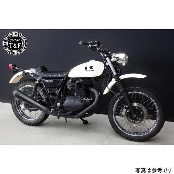 8042114 ガレージT&F スタッド付きカフェシート タックロール カワサキ