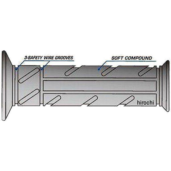 811355 ポッシュ POSH レーシンググリップ 貫通タイプ φ22.2mm用 左右セット 白 JP店 |  | 02