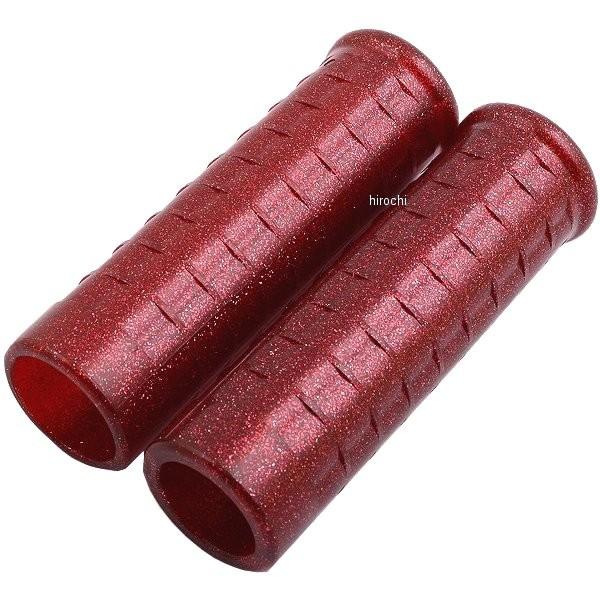 【メーカー在庫あり】 811482 ポッシュ POSH ワッフルグリップ 汎用 1インチ 赤ラメ JP店 |  | 01