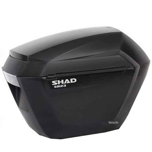 【メーカー在庫あり】 D0B23100 シャッド SHAD SH23 サイドケース 黒無塗装 JP店