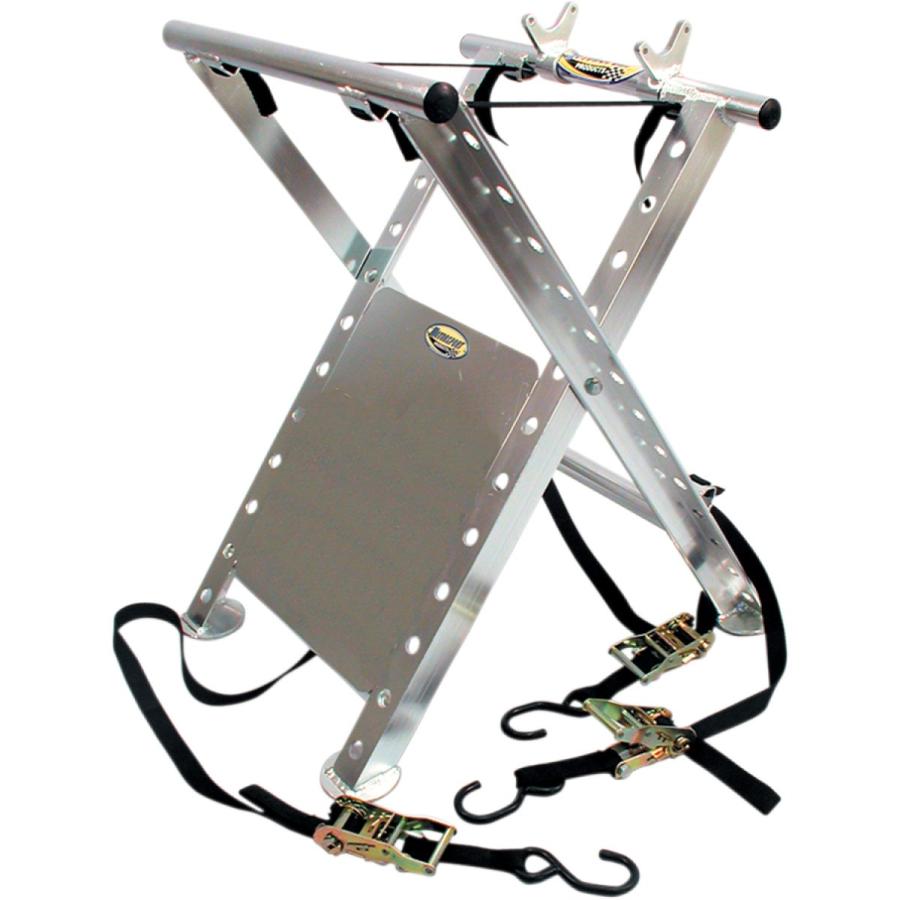 【USA在庫あり】 90-2001 モータースポーツプロダクツ Motorsport Products プロ ATV X-スタンド シルバー JP店