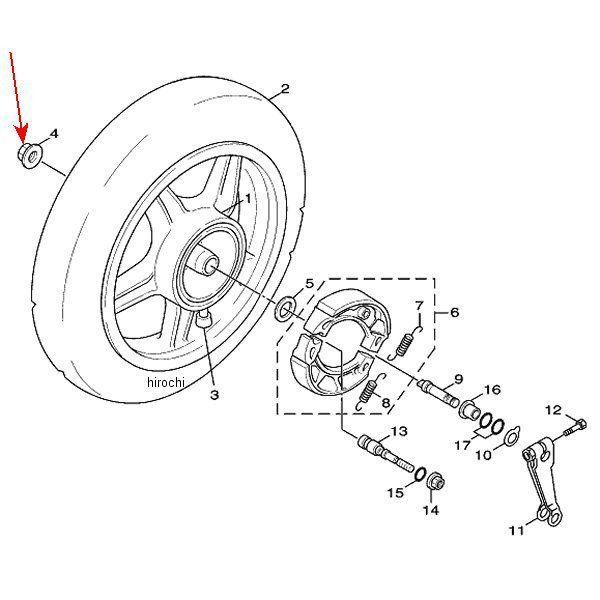 YAMAHA（ヤマハ） 【メーカー在庫あり】 90185-14124 ヤマハ純正