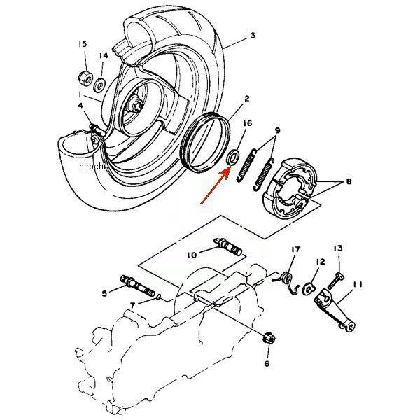YAMAHA 【メーカー在庫あり】 90201-177G4 ヤマハ純正 ワッシャー