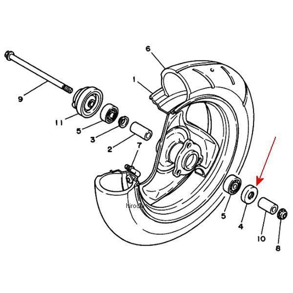 YAMAHA（ヤマハ） 【メーカー在庫あり】 93106-20001 ヤマハ純正
