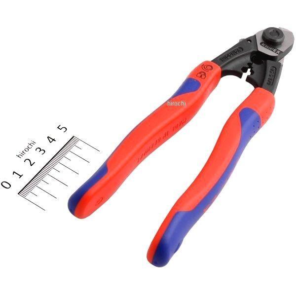 【メーカー在庫あり】 9562-190-KP クニペックス KNIPEX ワイヤーロープカッター JP店の画像