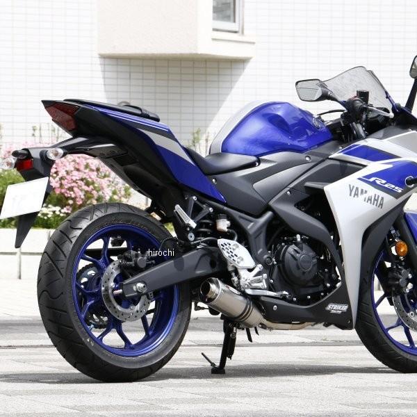 96123S11T ストライカー STRIKER フルエキゾースト SC 2-1 STD 真円φ100-270mm JMCA YZF-R25 チタン素地 JP店