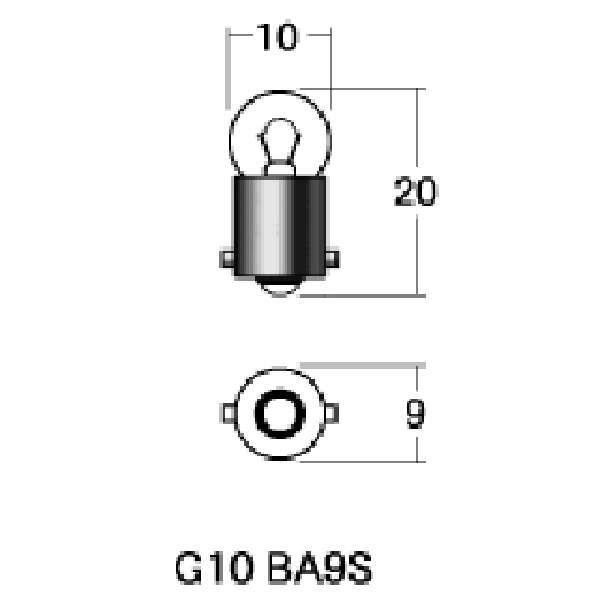 【メーカー在庫あり】 A7113YE M&H マツシマ 口金シングル球 12V3.4W メーター/ポジション球 (イエロー) (2個入り) JP店 | ホンダ | 02