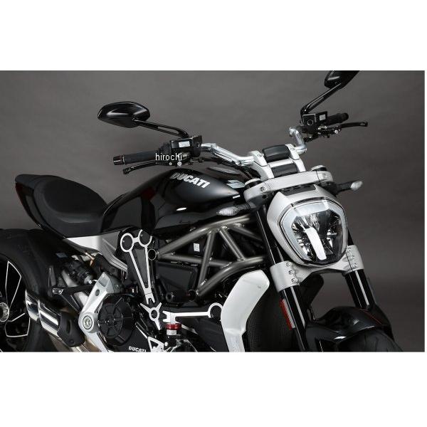 AE-27035 BK アエラ AELLA 可変アルミハンドルバー ドゥカティ X