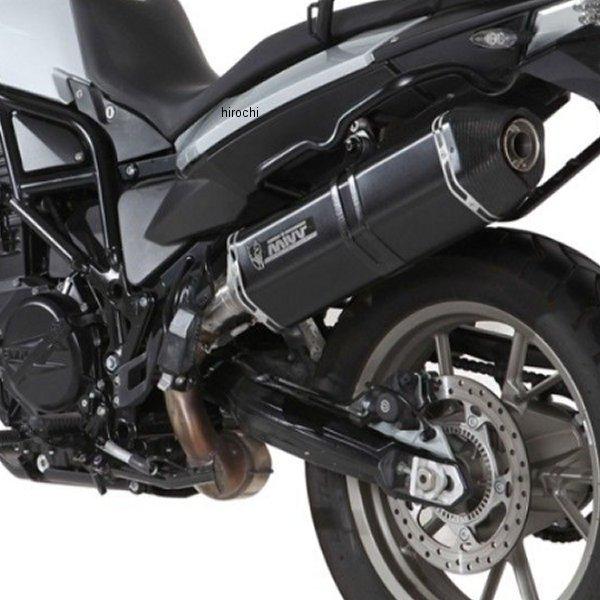 B.014.LRB ミヴ Mivv スリップオンマフラー SPEED EDGE 12年-16年 BMW F700GS ブラックステンレス JP店
