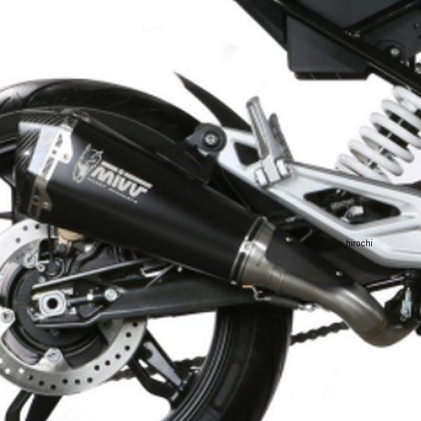 B.032.LDRB-ACC.046.A1 Mivv フルエキゾーストマフラー 触媒あり DELTA RACE 18年-21年 BMW G310R ブラックステンレス JP店