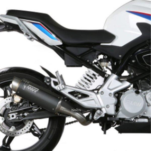 B.032.LXBP ミヴ Mivv フルエキゾーストマフラー触媒なし GP PRO 18年-21年 BMW G310R ブラックステンレス JP店