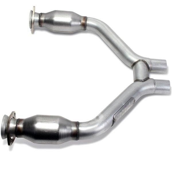 【USA在庫あり】 bbk1465 BBK 15年-16年 Mustang V6 ショート Mid H Pipe With Converters (To Be Used With 1642シリーズ Headers) JP店 | ブランド登録なし