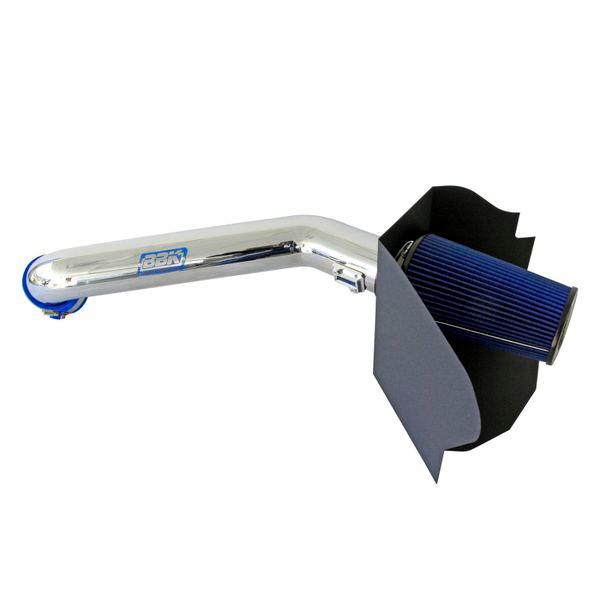 【USA在庫あり】 bbk1744 BBK 04-08 Ford F150 5.4 Truck 04-05 Expedition 5.4 Cold Air Intake Kit - Chrome Finish JP店の画像