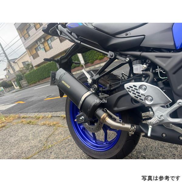 BDSSH408ES Badass バダス JMCA スリップオンマフラー タイプS 25年 ヤマハ MT-03 ブラック JP店_2