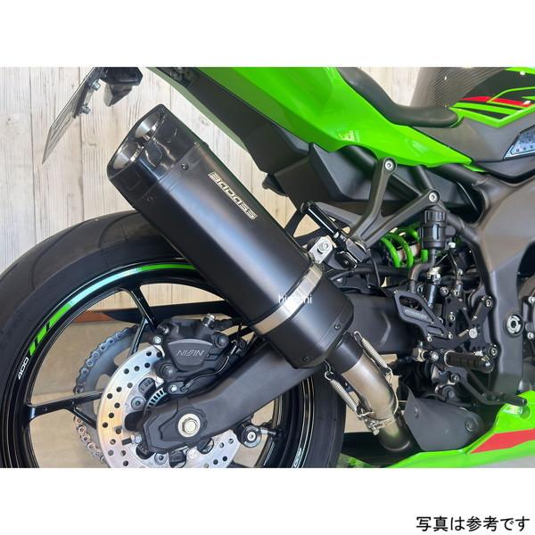 BDSSZX400PS-4RR Badass バダス ブラック スリップオンマフラー タイプS 23年-25年 ニンジャ ZX-4RR JMCA JP店_1
