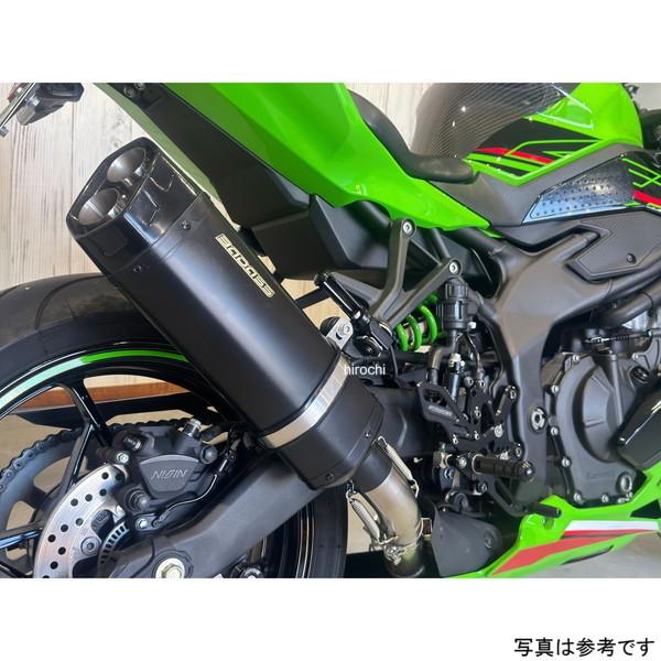 BDSSZX400PS-4RR Badass バダス ブラック スリップオンマフラー タイプS 23年-25年 ニンジャ ZX-4RR JMCA JP店_2