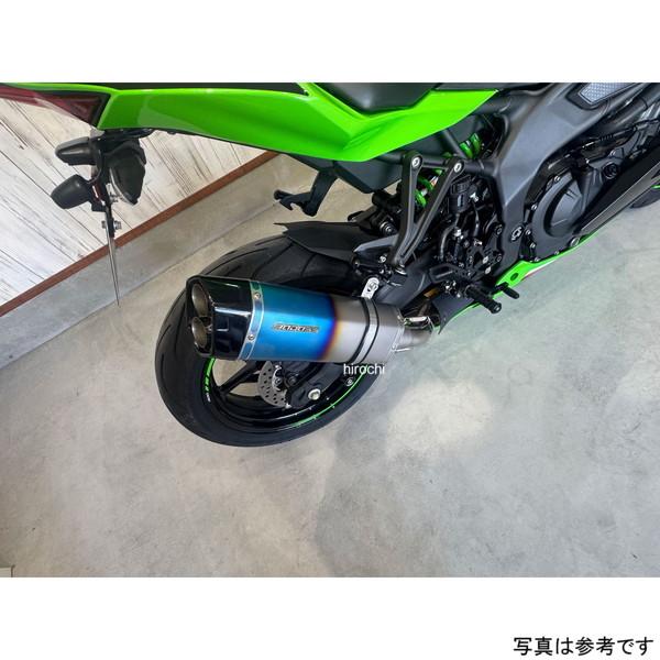 BDSSZX400PS-4RRB Badass バダス マットブルー スリップオンマフラー タイプS 23年-25年 ニンジャ ZX-4RR JMCA JP店_2