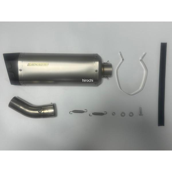 BDSSZX400PS-4RRM Badass バダス マットステンレス スリップオン