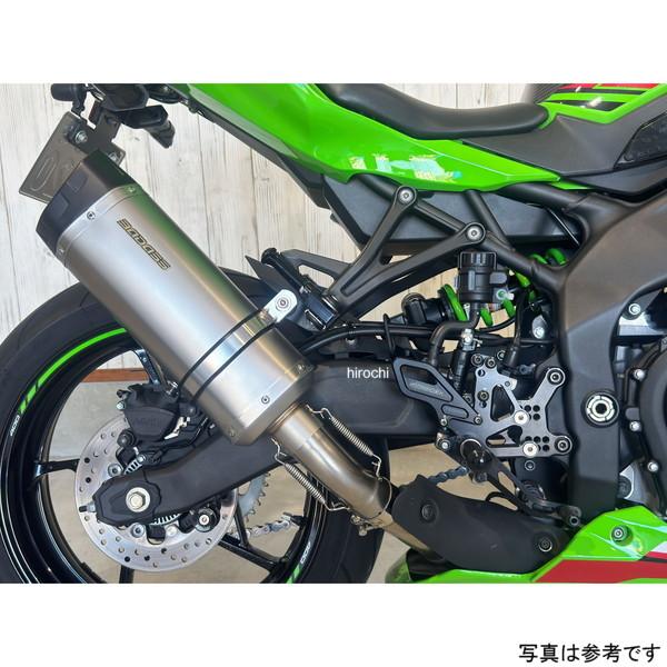 BDSSZX400PS-M Badass バダス マットステンレス スリップオンマフラー タイプS 24年-25年 ニンジャ ZX-4R SE JMCA JP店_3