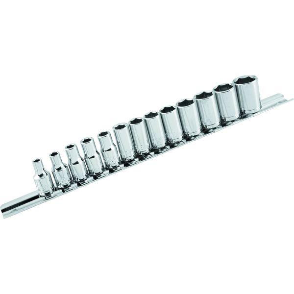 USA在庫あり】 bkm151539 BikeMaster 13-pc 1/4in Drive Socket Set JP
