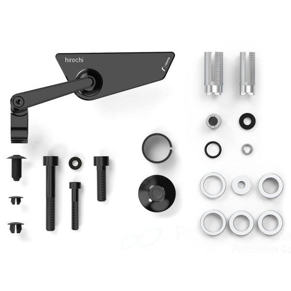 BS295B リゾマ rizoma ミラー Cut-Edge 右 汎用 黒 JP店 | ブランド登録なし | 01