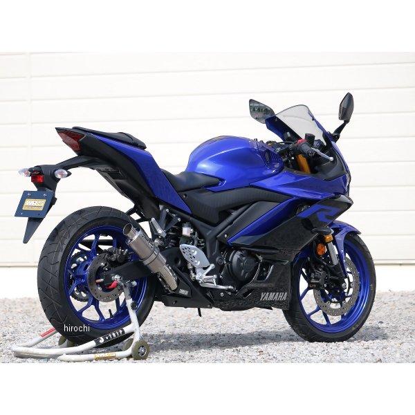 CV2255JM ダブルアールズ WR'S スリップオンマフラー S.O.V ショートオーバル JMCA認証 15年-21年 YZF-R25、YZF-R3 ステンレス JP店の画像