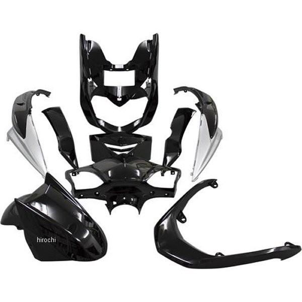 【メーカー在庫あり】 CWL226 エナジープライス 外装9点セット シグナスX FI SE44J 2型 黒/シルバー JP店