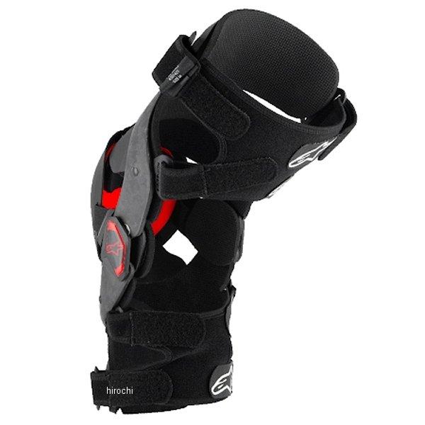 D3231 アルパインスターズ スーパーテック RK-10 プラズマニーブレイス 左右セット 黒/赤 Sサイズ JP店 | アルパインスターズ | 01