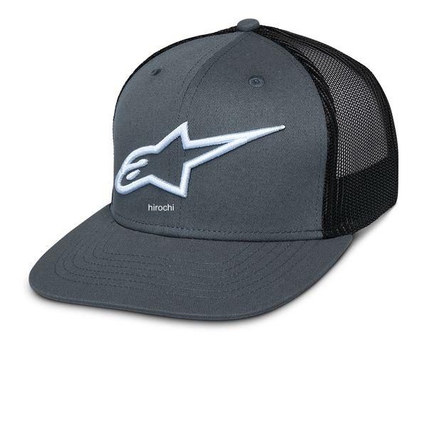 【メーカー在庫あり】 D8707 アルパインスターズ ハット コープ グレー/ブラック JP店 | アルパインスターズ