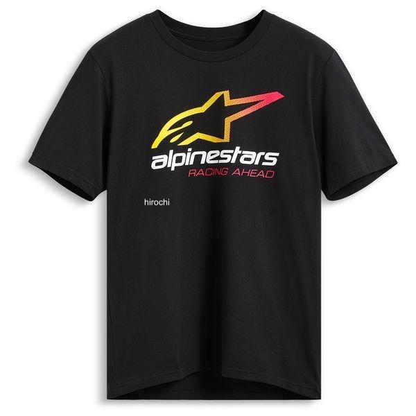 【メーカー在庫あり】 D8770 アルパインスターズ Tシャツ アラインド ブラック Sサイズ JP店 | アルパインスターズ