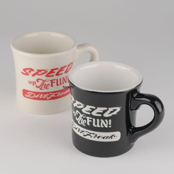 【メーカー在庫あり】 D9312 ダートフリーク DIRTFREAK Dirtfreak Dirt in Diner Mug 2個入り ブラック/ホワイト JP店 | アルパインスターズ