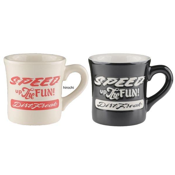【メーカー在庫あり】 D9312 ダートフリーク DIRTFREAK Dirtfreak Dirt in Diner Mug 2個入り ブラック/ホワイト JP店 | アルパインスターズ | 01