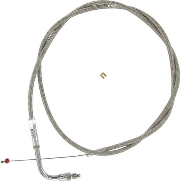 【USA在庫あり】 DS-223955 バーネット Barnett スロットルケーブル 32インチ ステンレス 96年-00年 FLST FXST、96年-05年 ダイナ 56208-03 JP店