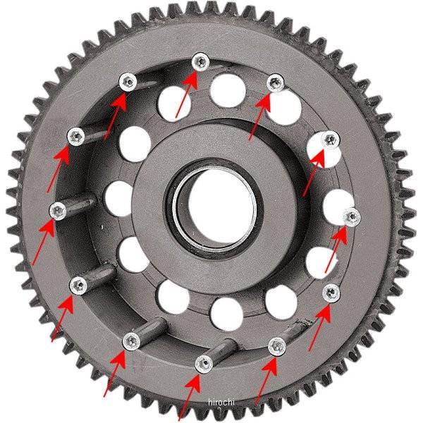 【USA在庫あり】 DS360400 DS-360400 ベルトドライブ Belt Drives クラッチドッグ ラウンド エボスタイル 5速トランスミッション(12個入り) JP店