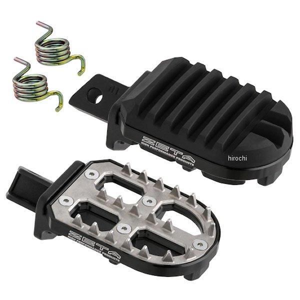 【メーカー在庫あり】 F7013 ジータ ZETA アドベンチャーフットペグ 13年-17年 クロスカブ110 黒 JP店 | ZETA