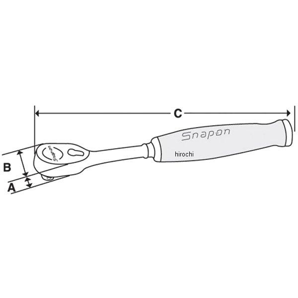 Snap-on FHL100 スナップオン ソフトグリップロングハンドル
