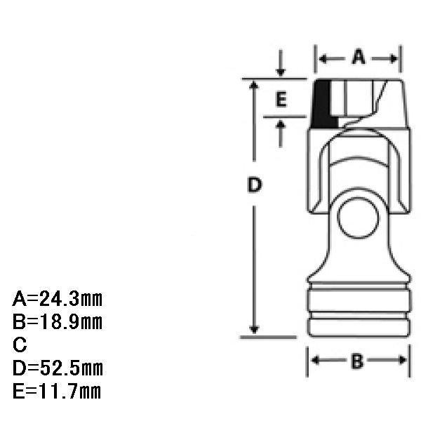FSUM19A スナップオン Snap-on フランクドライブ 3/8インチ 