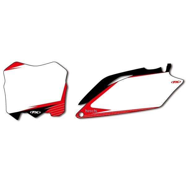 【メーカー在庫あり】 FX13-64352 ファクトリーFX FACTORY EFFEX プリカットプリンテッド バックグラウンド 17年-18年 CRF450R、CRF250R 白 JP店