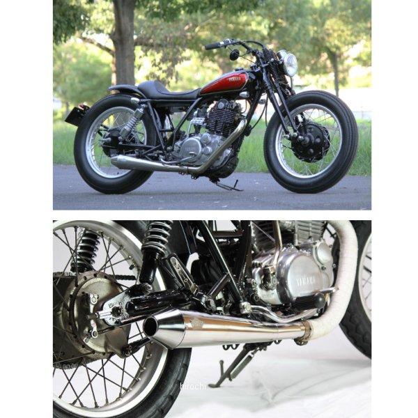 TAPERED CONEスリップオンマフラー SR400キャブ車(01-03年) goodsショッピングサイト/商品詳細 TAPERED CONE スリップオン