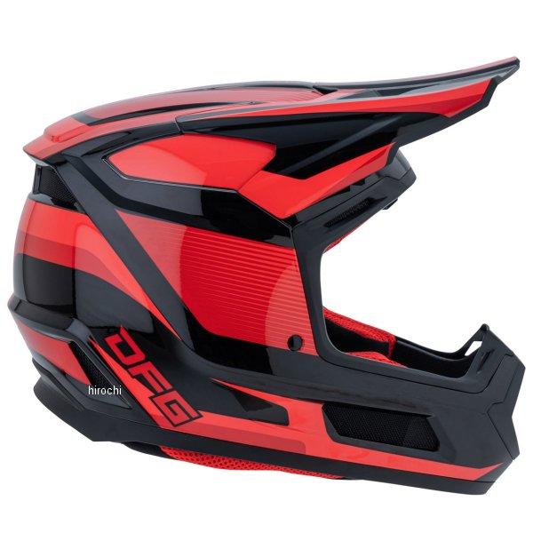 【New】【メーカー在庫あり】 G4754 ディーエフジー DFG エースヘルメット 黒/赤 Sサイズ JP店｜hirochi｜02