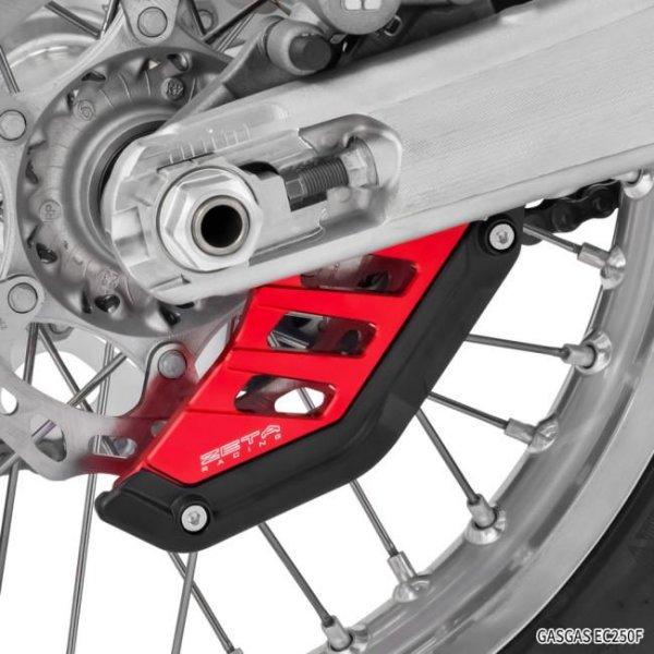 【メーカー在庫あり】 G6123 ジータ ZETA リアブレーキディスクガード レッド KTM EXC/XC-W/SX/XC/FE/TE/EC JP店_3