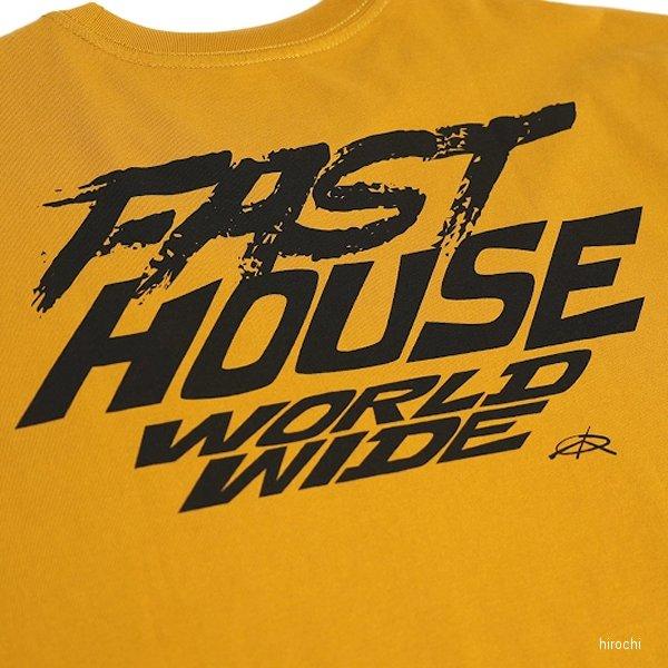 【メーカー在庫あり】 G6154 ファストハウス FASTHOUSE Tシャツ プライマー ビンテージゴールド Lサイズ JP店 | ブランド登録なし | 03