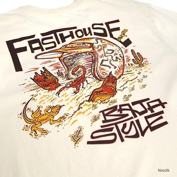 【メーカー在庫あり】 G6162 ファストハウス FASTHOUSE Tシャツ バハスタイル ナチュラル Lサイズ JP店 | ブランド登録なし | 03