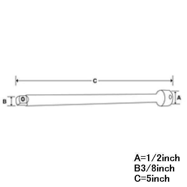 GAX5 スナップオン Snap-on 1/2インチ エクステンション アダプター 3/8インチ 長さ5インチ JP店 |  | 02