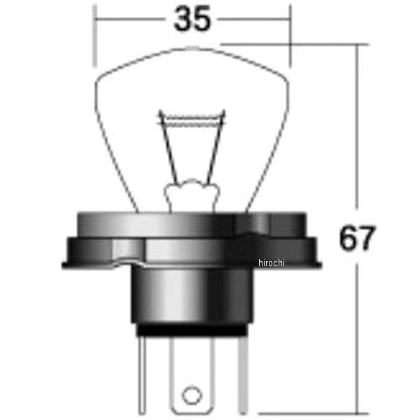 GP2701 M&H マツシマ ヘッドライト用白熱電球 6V35/35W RP35 P45T JP店 | ブランド登録なし | 01