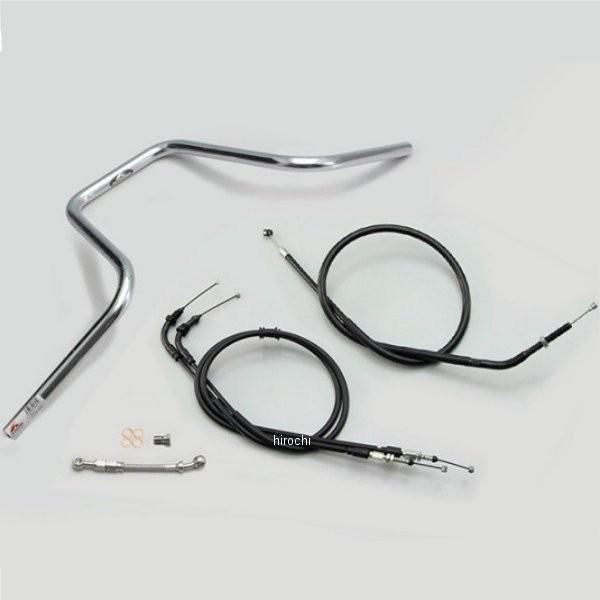 H034-015C ハリケーン ストリートハンガー ハンドルセット モンキー125 クローム JP店