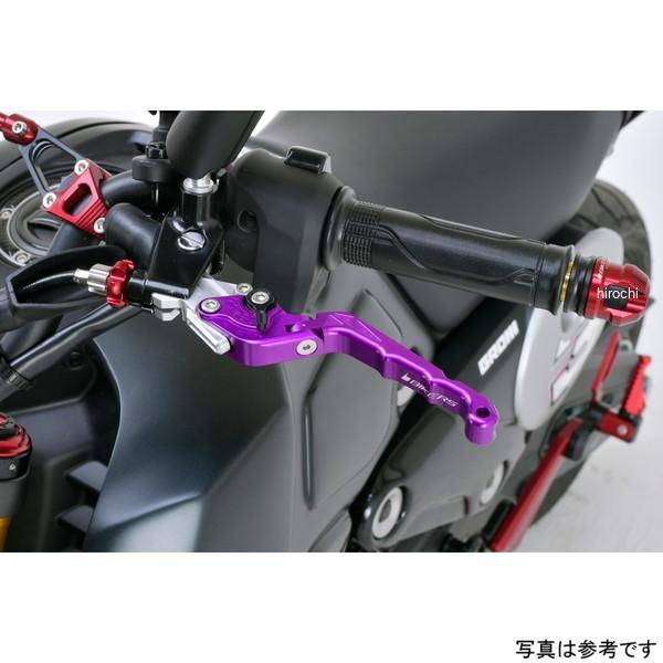 H0989-PUR バイカーズ BIKERS レバーセット 可倒式 カーブタイプ パープル 18年-21年 ホンダ CB125R JP店_2